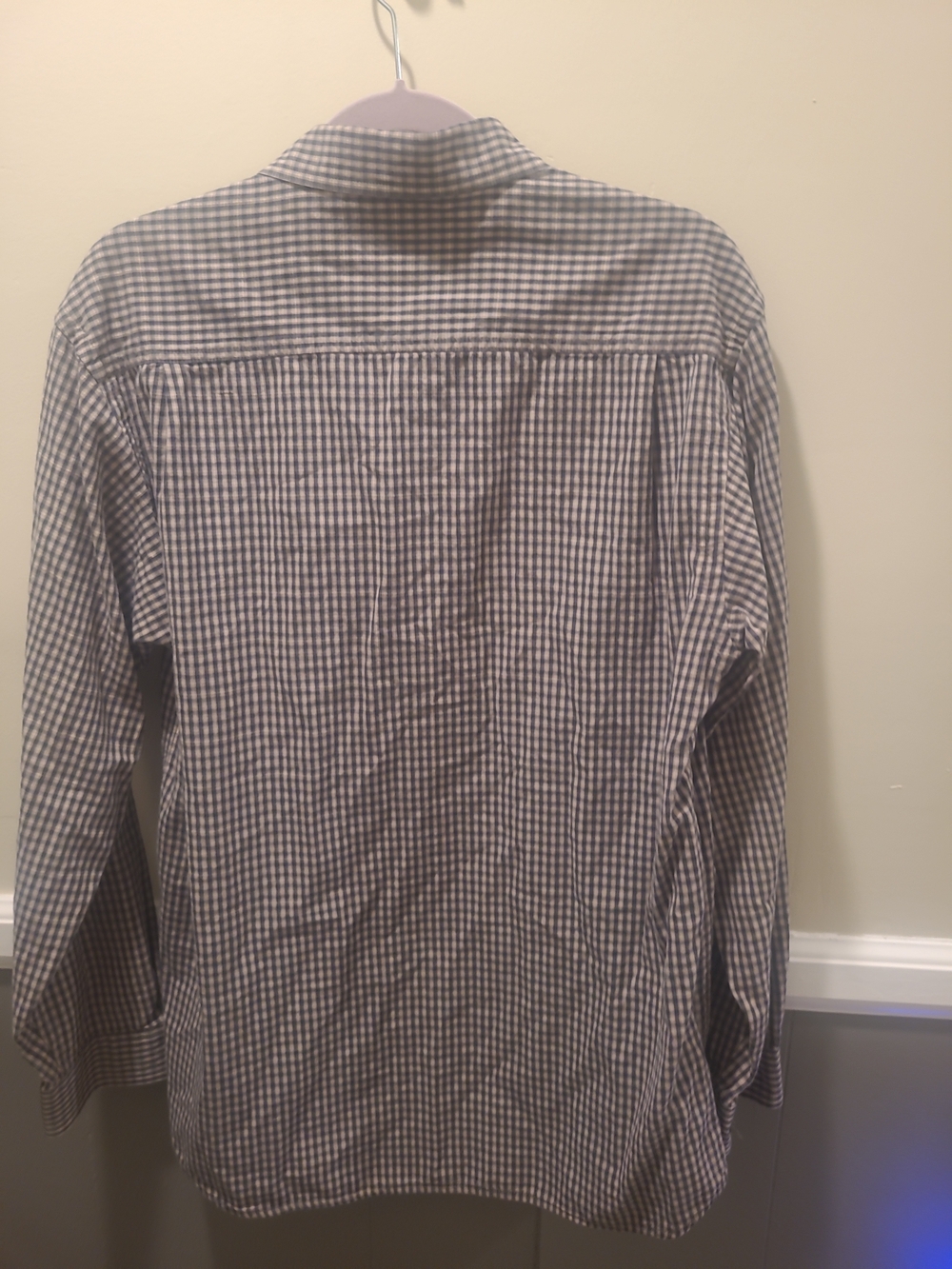 Columbia Shirt Men's Med Tan Plaid Button Down Long Sleeve Hike Casual Workwear - Picture 7 of 12